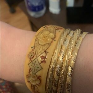 Celluloid Bracelet/Bangle vintage